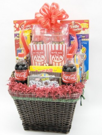 Deluxe Movie Night Gift Basket - 89.99